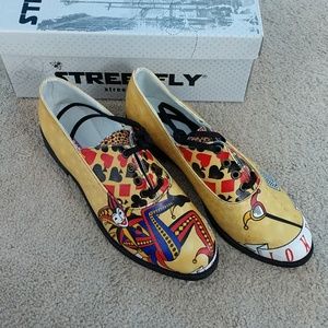 StreetFly Joker Sneakers Gambler's Gift Harlequin